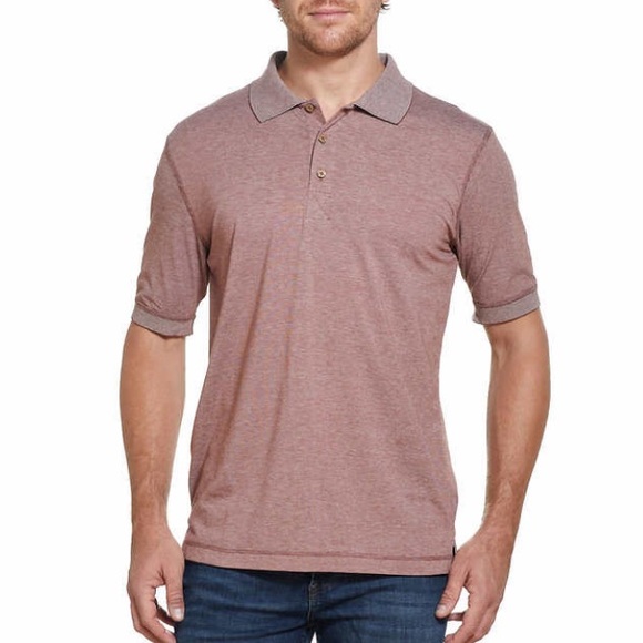 Weatherproof Other - NWT XXL Weatherproof Vintage Red Microstripe Polo